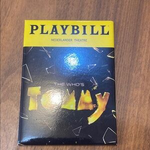 The Who's Tommy Playbill magnet